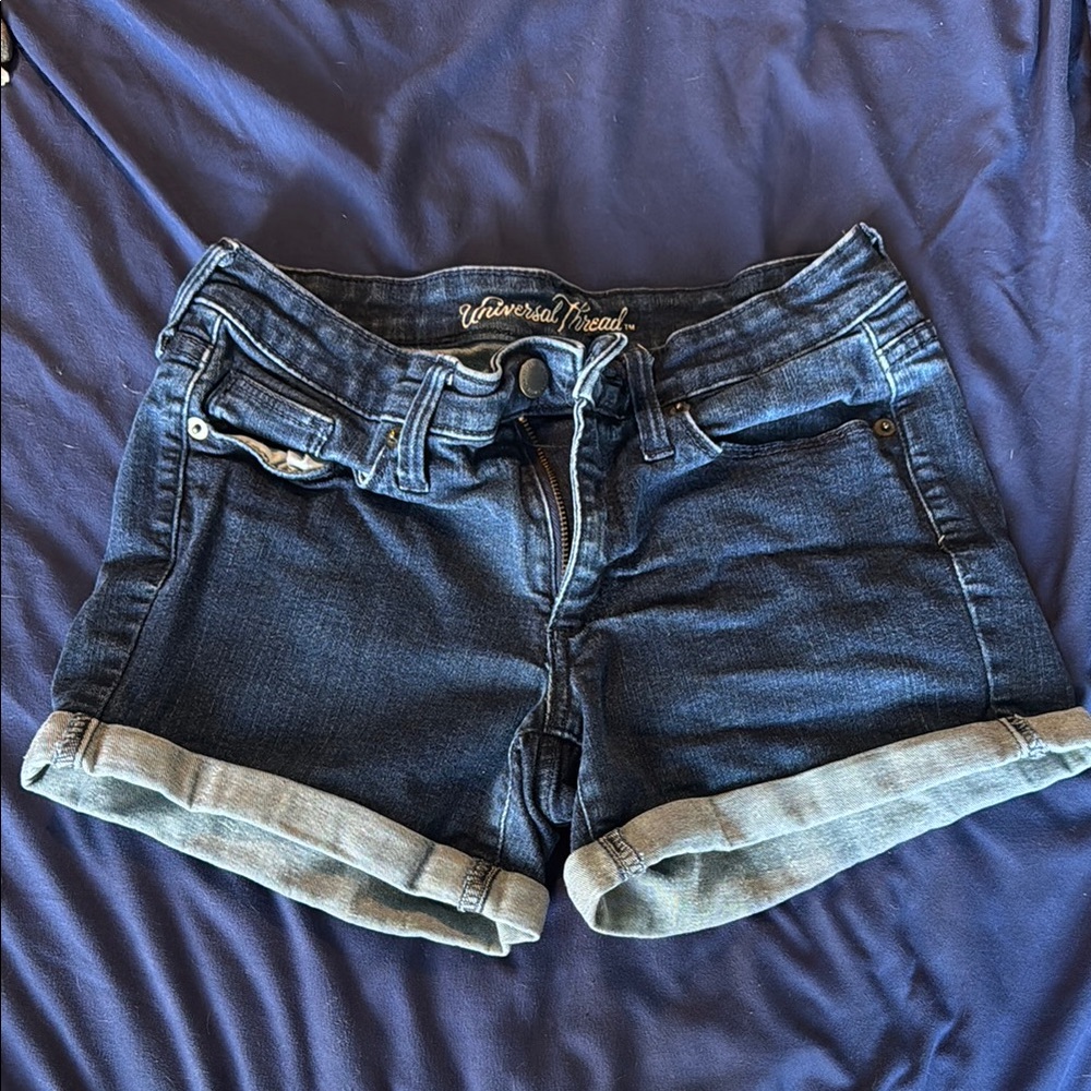 Universal Thread Women's Blue Denim Shorts